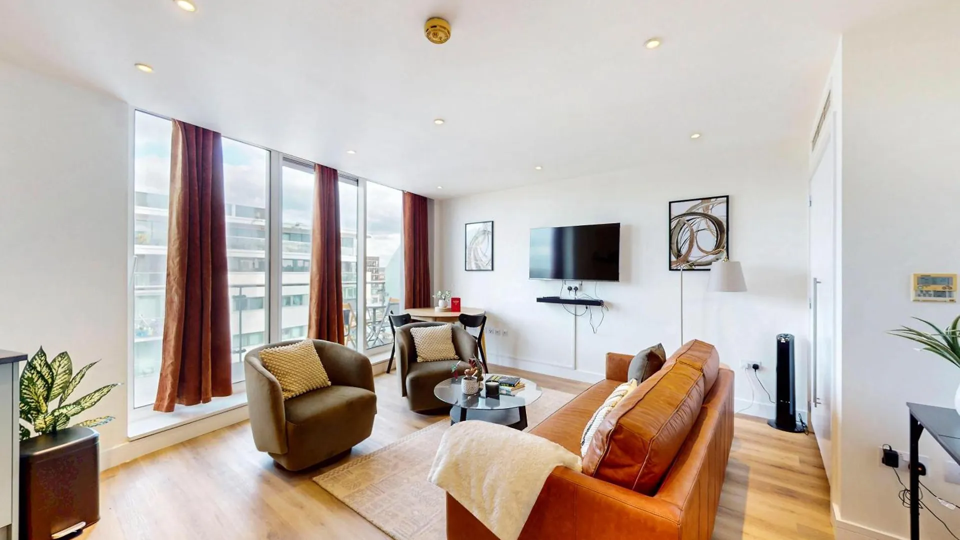 Boho Chic 2Bed Apt-Marina Views Near River Thames Londres